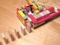 Lego domino row building machine