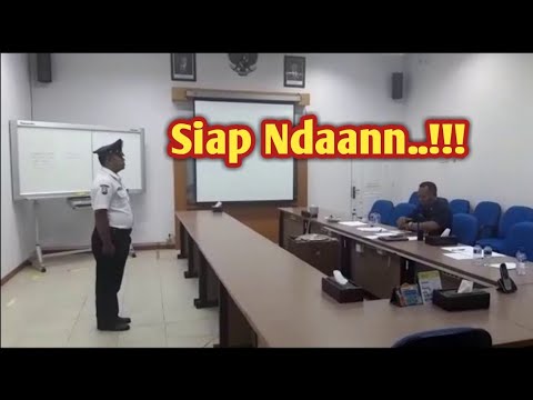 Interview dan tes PBB satpam PGN Sidoarjo.