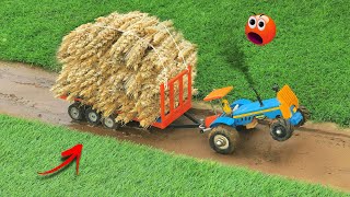 diy mini tractor Wheat Loading | @MiniCreative1 | keepvilla