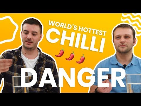 EATING THE WORLD'S HOTTEST CHILLI | DON'T TRY THIS AT WORK!!!!