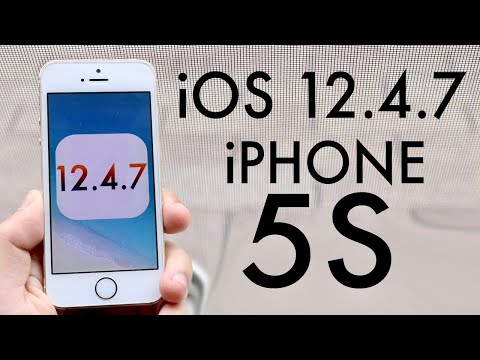 iOS 12.4.7 OFFICIAL On iPhone 5S! (Review)