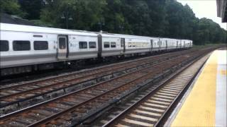 preview picture of video 'Metro-North & Amtrak Trains @ Ardsley-on-Hudson'