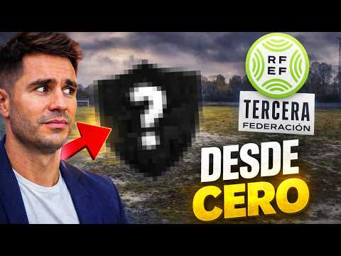 Creé un club desde CERO… y empiezo en la CATEGORÍA MÁS BAJA