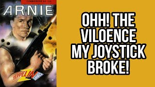 ARNIE Commodore 64 Game Review - Spoiler...My Joystick Broke :(