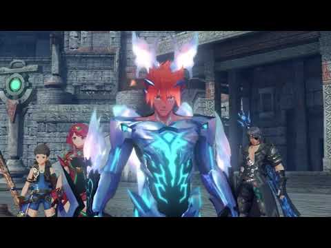 Xenoblade Chronicles 2 Blade Quest Cutscene 118 - My Justice (Normal Rex Cloudy Pandoria) (Godfrey)