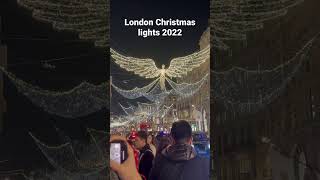 Regent Street London Christmas Lights 2022 #shorts #christmas