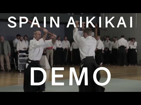 SPAIN AIKIKAI DEMONSTRATION - Lewis Bernaldo de Quiros & Michael Ormerod - Madrid 2018