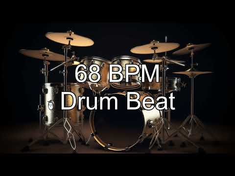 68 BPM Funky Groove Drum Beat for Jamming & Practice