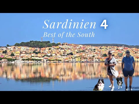 Sardinia 4: The Best of the South - Beaches, Flamingos, Cagliari - In a Motorhome with Dogs On Th...