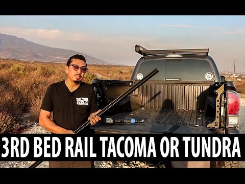 THIS PART SHOULD COME FROM THE FACTORY WITH TOYOTA TACOMAS! HOW TO INSTALL TACOMA 3RD TRUCK BED RAIL
