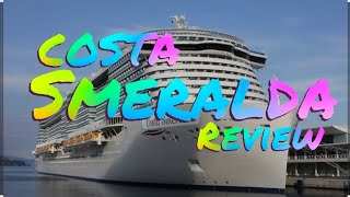 Обзор лайнера COSTA Smeralda/Review of the COSTA smeralda cruise ship.