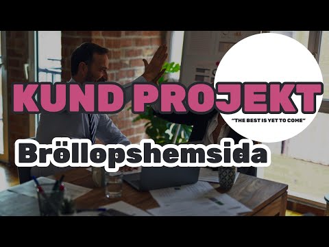 Utforska vårt senaste bröllopshemsida-projekt på LÄR MIG KODA! | Nyheter inom kodning och design! 👰🤵