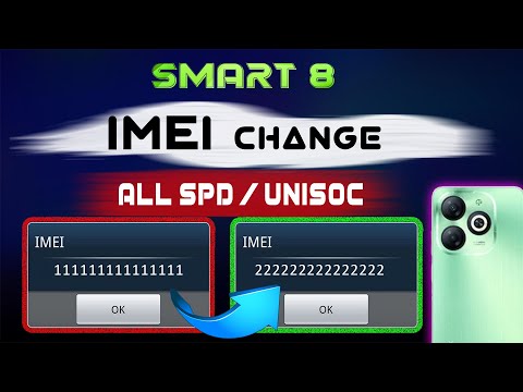 Reparación de IMEI ● Funciona en todos los Android (SPD/UNISOC) Smart 8 x6525 = Gratis y fácil 💯✅
