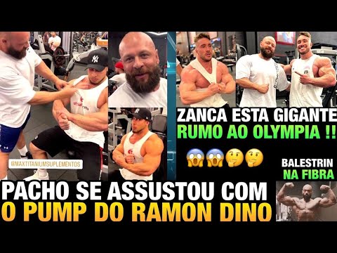 RAMON BUGOU PACHOLOK COM PUMP NO PEITO - ZANCA TAMBÉM IMPRESSIONA + BALESTRIN E CARIANI