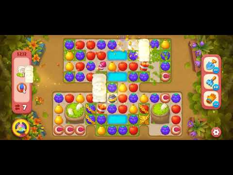 Gardenscapes Level 5232 [Hard Level] #androidgameplay #viralvideo  #games #gamer #gardenscapesgamepl