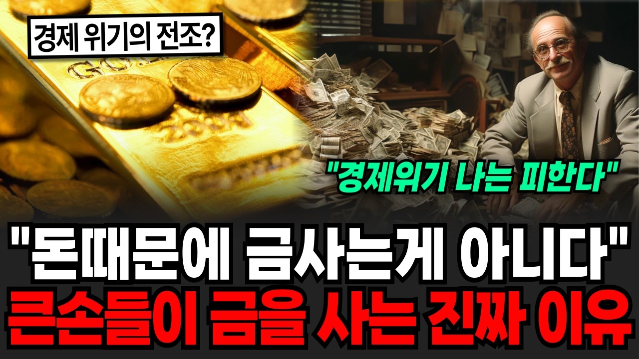 "돈때문에 금 사는 게 아닙니다" 큰손들이 금을 모으는 진짜 이유 [이슈임당]