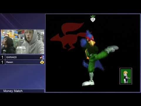 GSS 107 SSBM - GWM420 (Fox, Falco) vs. Rasen (Sheik) - Melee Money Match