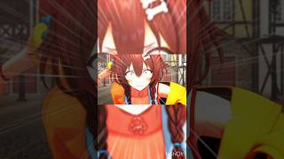 【ホロライブMMD】 別れを告げようとするおかゆんと飛び蹴りをかますころさん #ホロライブ #ホロライブmmd #猫又おかゆ #戌神ころね