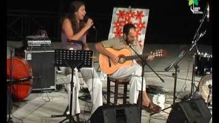 Brazz Duo (Lucia Palaiologou & Gregoris Ntanis) @ Zante Jazz Festival 2009-Agua de Beber