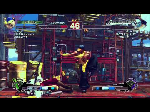 SSF4 AE antogt (YUN) vs asote22 (VEGA)