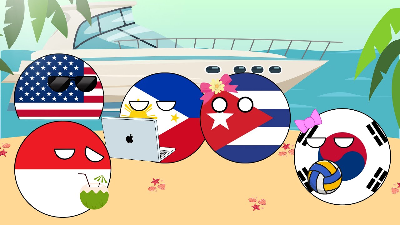 "Summertime Escapade" (Part I) | CountryballsAnimated S3E11