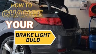 How to change acura ilx brake light