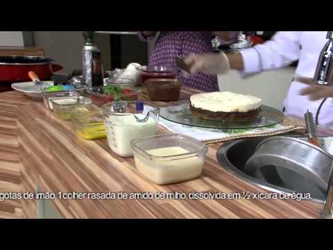 Receitas Bom Sabor 13/03/2013 - Bolo de páscoa com sorvete