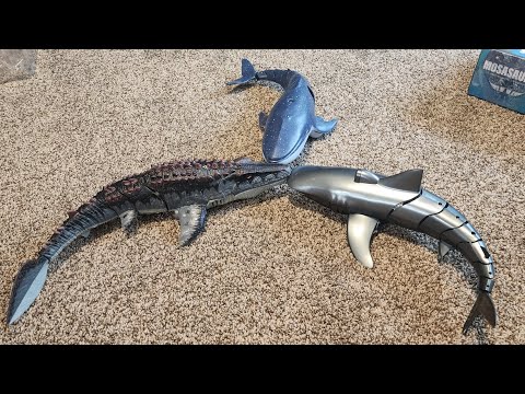 Unboxing RC Mosasaurus - RC Dinosaur Shark #unboxing #unboxingtoys #rcdinosaur #rcshark #rcwhale #rc