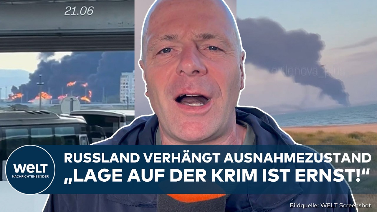 PUTINS KRIEG: Donnerschlag! Russland ruft Ausnahmezustand auf Krim aus! Ukraine plant Operation