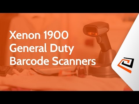 Honeywell xenon 1900 general duty barcode scanner