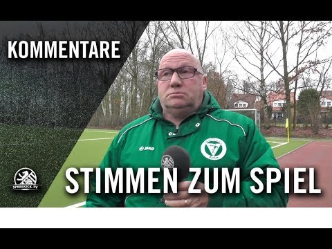 Stimmen zum Spiel | SC Gatow II - 1. FC Wacker 21 Lankwitz (15. Spieltag, Kreisliga A, Staffel 2)