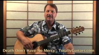 Gary Davis - Death Don't Have No Mercy Guitar lesson