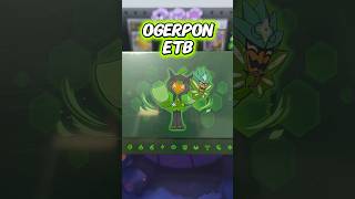 Unboxing Ogerpon Teal Mask ETB Simplified Chinese Pokemon #Pokemon #pokemontcg
