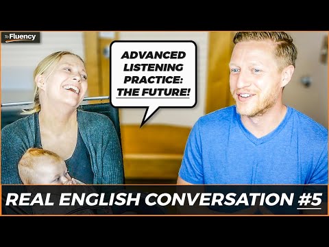 Advanced English Conversation Lesson #5: The Future 🚀 (learn real English w/ subtitles)