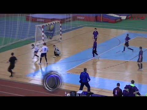 UA High School Futsal champ. Highlights of semi-finals  "KhNU Karazina" - "IFNTUNG" Eye sport live