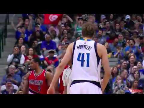 Dirk Nowitzki 40 Points Full Highlights | Trail Blazers vs Mavericks | March 20, 2016