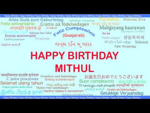 Mithul   Languages Idiomas - Happy Birthday
