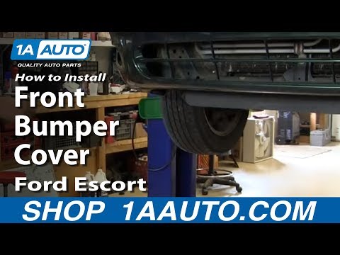 How To Remove Front Bumper Cover 97-03 Ford Escort ZX2