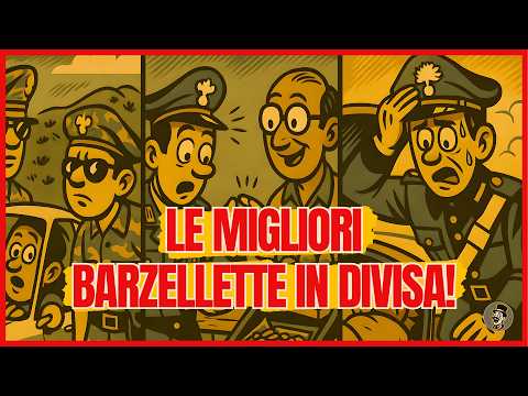 BARZELLETTE SUI CARABINIERI 🚔 10 Storie EPICHE e IRRESISTIBILI! 😂 Show di Barzellette!