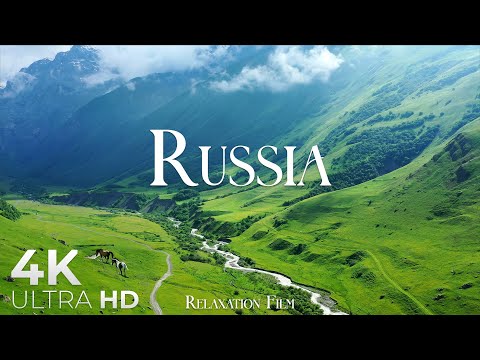 Russia 4K • Hidden Nature Gems with Meditation Music | Relaxation Film