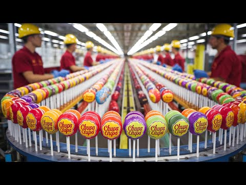 Wie entstehen CHUPA CHUPS? 🍭 Die süße Produktion des weltberühmten Lutschers