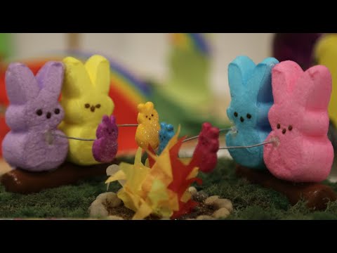 Peeps-inspired art exhibit in Racine, Wisconsin