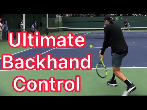 Ultimate Two Handed Backhand Control (3 Simple Tennis Tips)