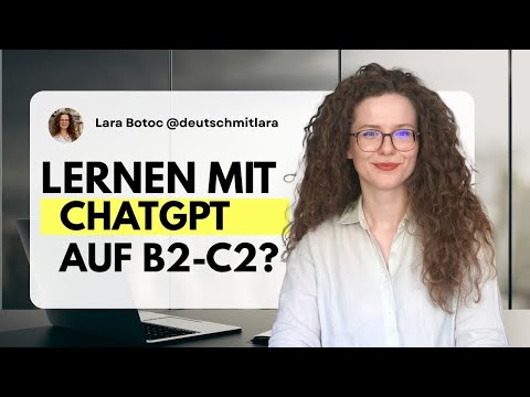 Mit ChatGPT Deutsch lernen. Das hätte ich nicht gedacht! | DEUTSCH B2-C2