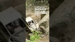 TOTALED RZR on Little Jagger… 💀 (Harlan, KY - Black Mountain Off-Road Park) #shorts