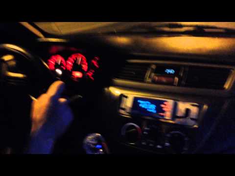 Evo 8 / 2.2 Cosworth / kelford cams 288 / stock evo 9 turbo / 1.2 boost / 4 people in the car