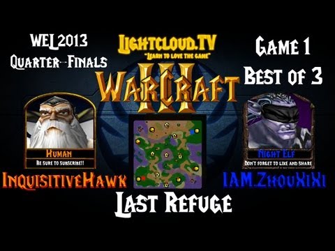 InquisitiveHawk (HU) VS IAM.ZhouXixi (NE) - WC3 G1 - WEL 2013