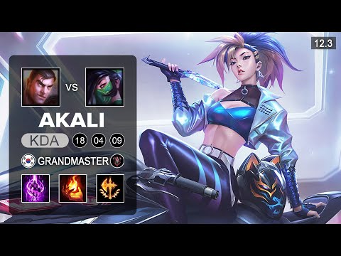 Akali Top vs Jayce - KR Grandmaster - Season 12 Patch 12.3