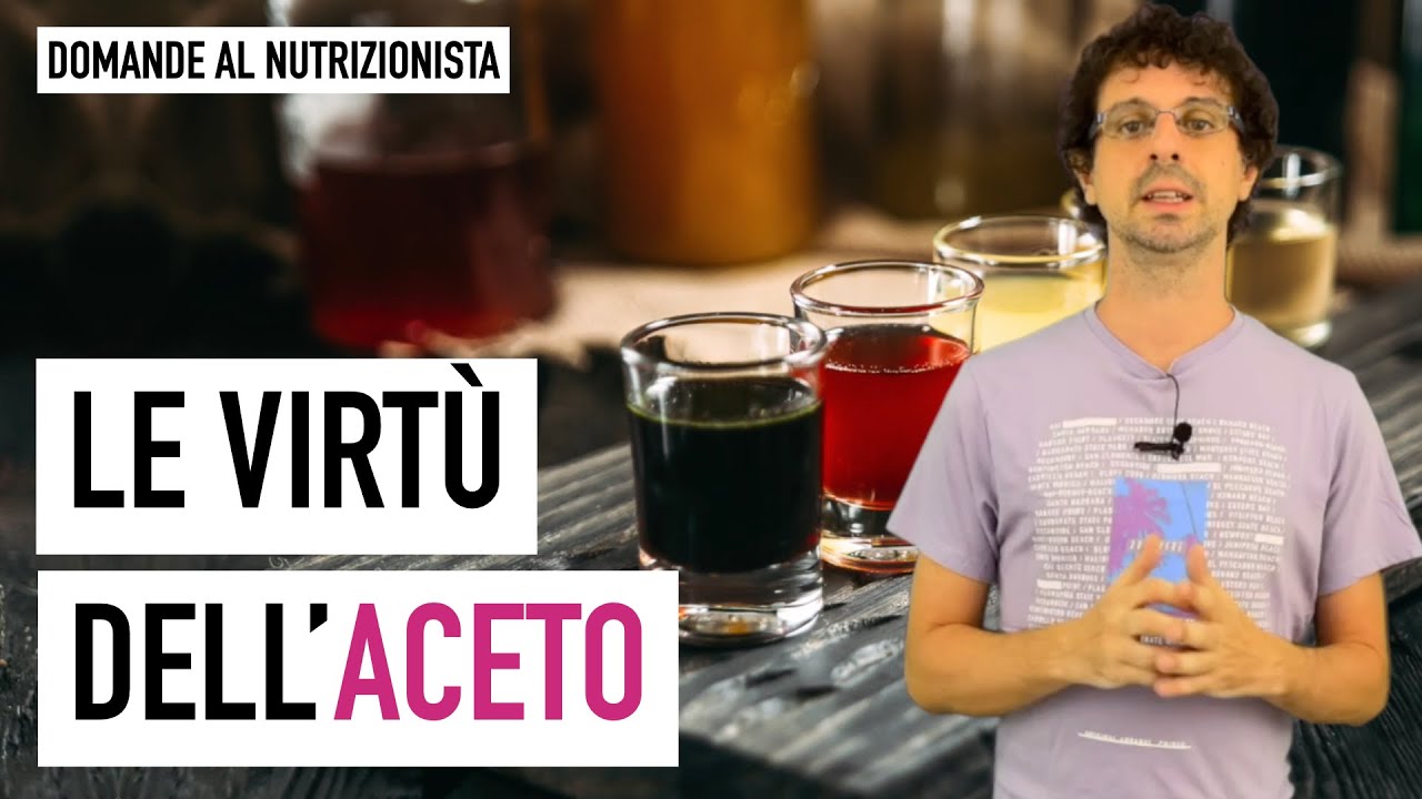 Le virtù dell'aceto