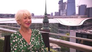 Fast & Furious Presents: Hobbs & Shaw: Helen Mirren Movie Interview | ScreenSlam video